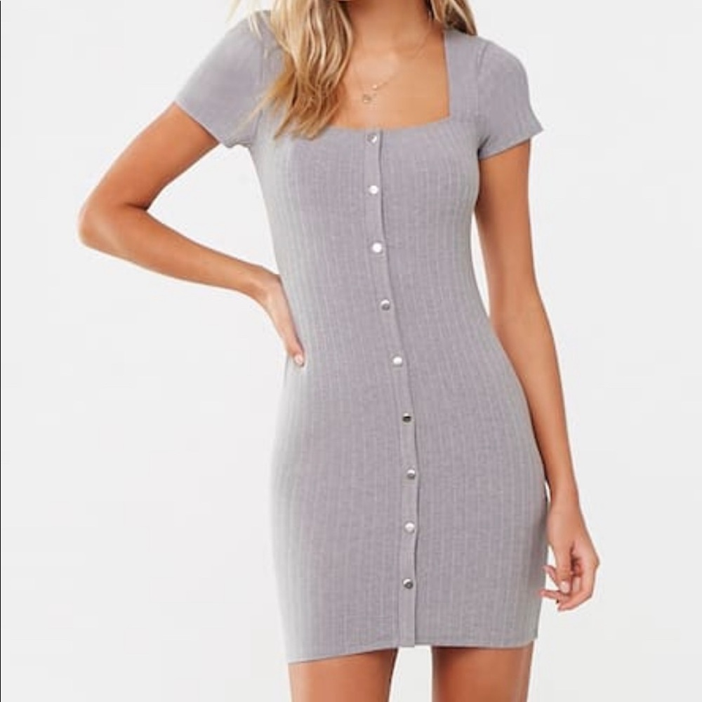 Bodycon Grey Dress